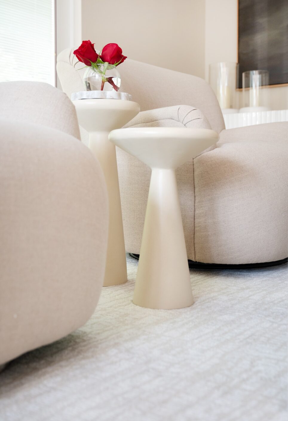 Design By The Jonathans Organic Modern Living Room