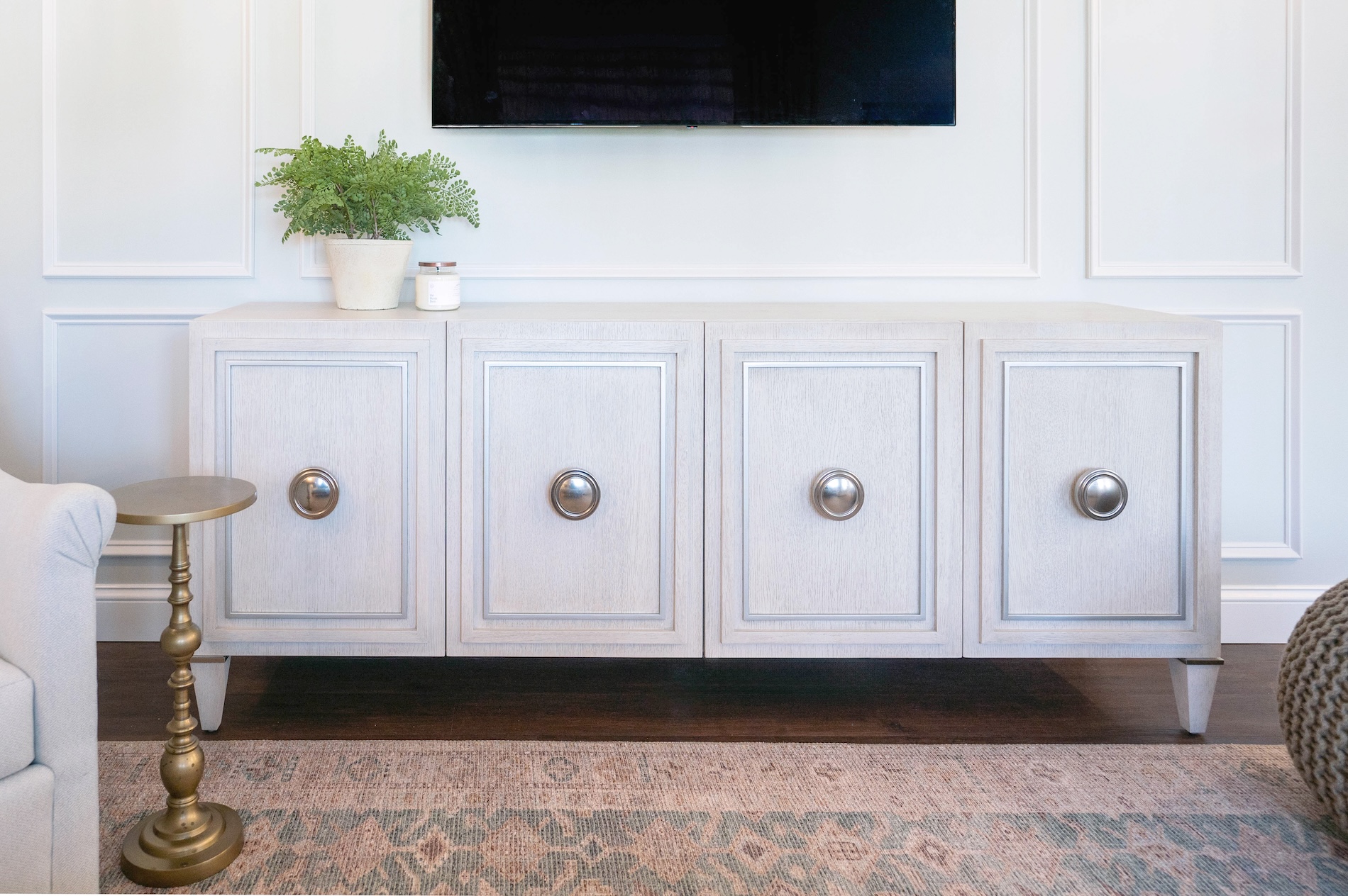 Console Table Hanging Tv