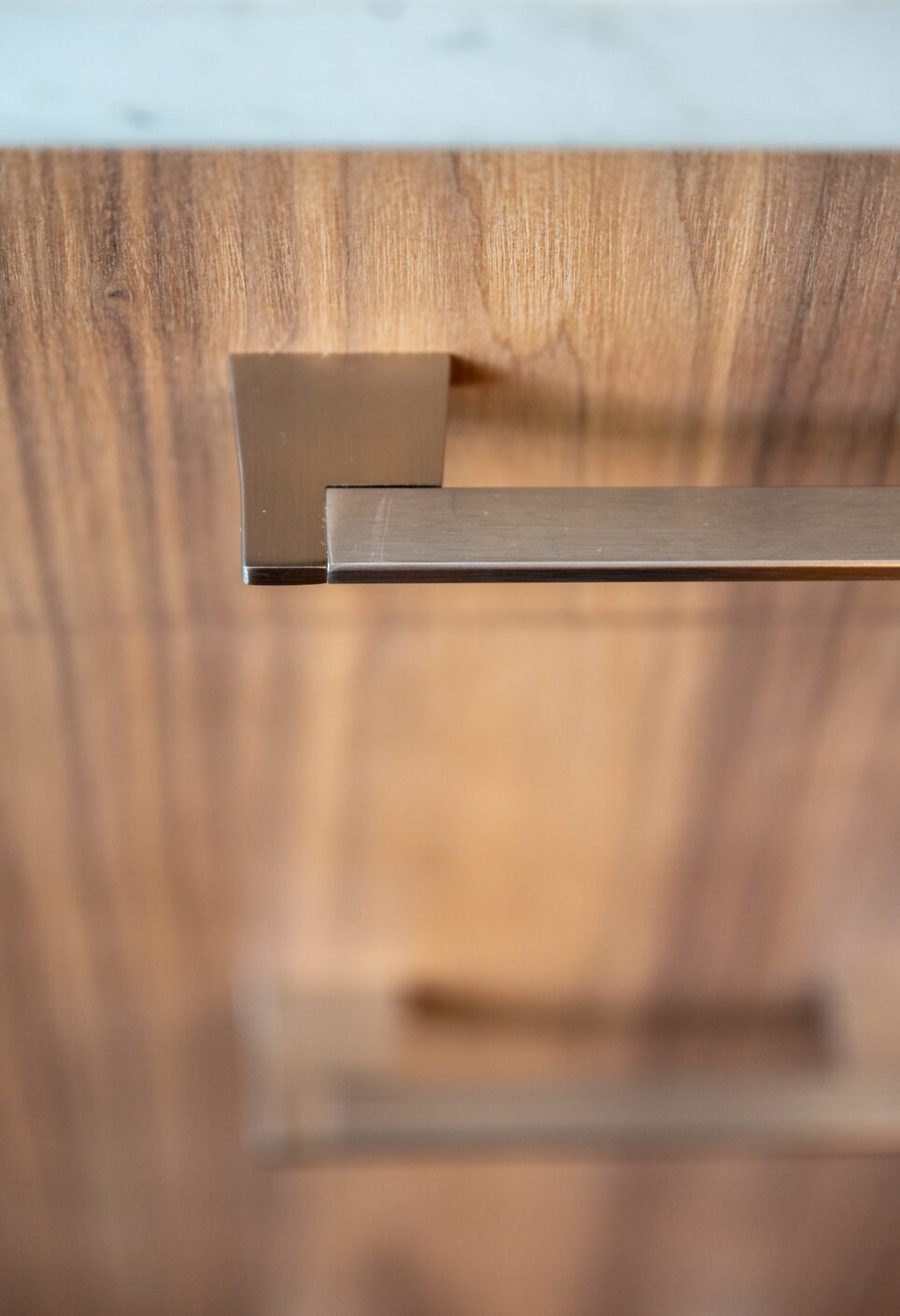Kitchen Cabinet Drawer Hardware Detail