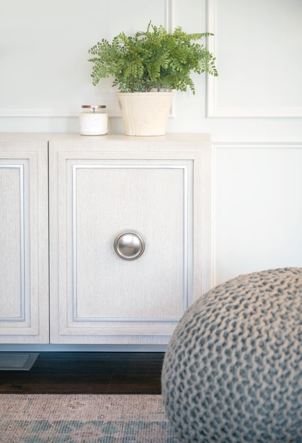 Living Room Console Table Detail