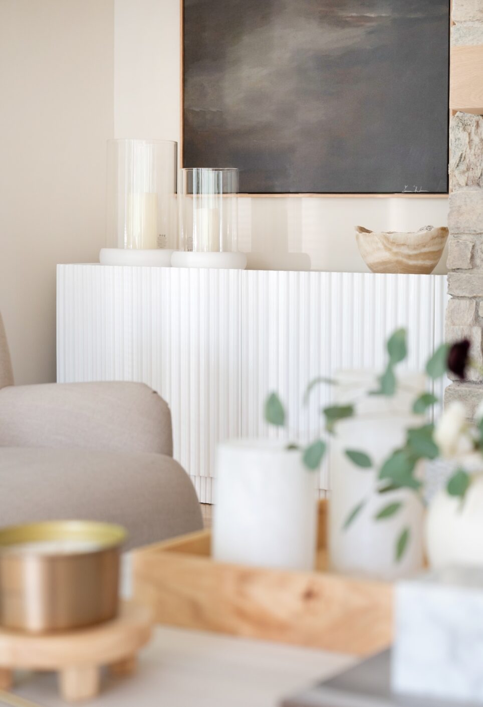 Organic Modern Living Room Design By The Jonathans