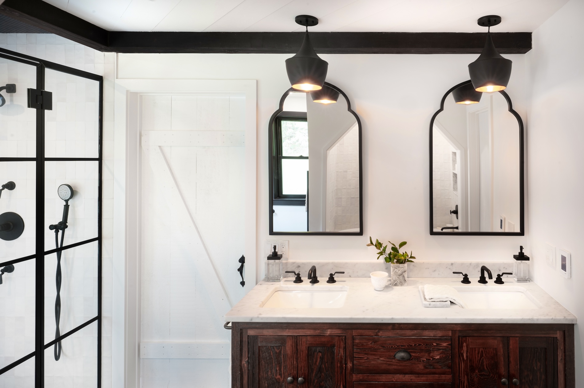 Primary Bathroom With Moroccan Influence