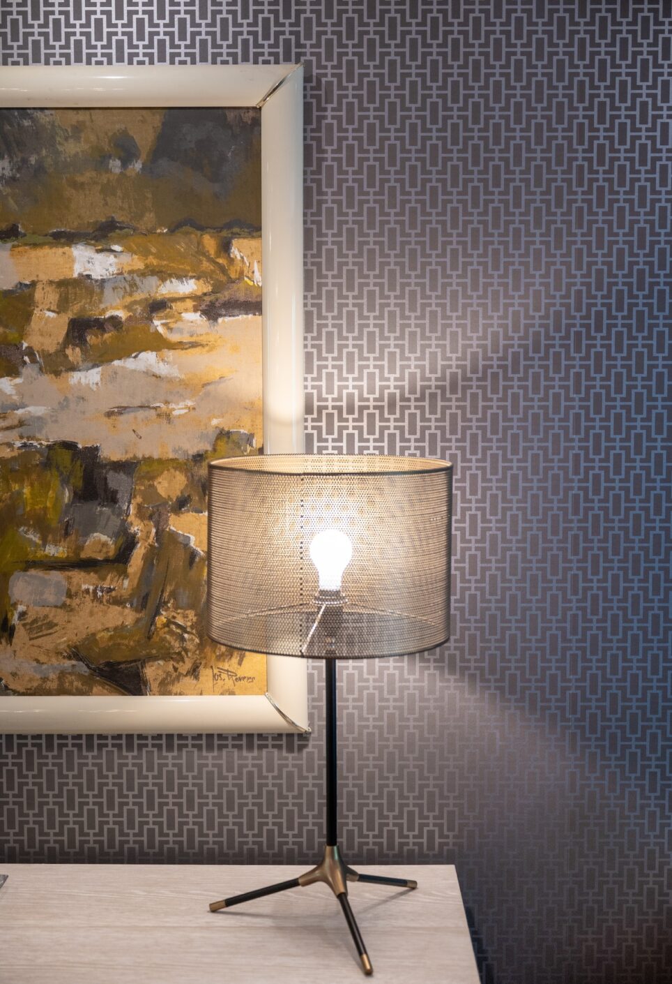Sideboard Table Lamp Interior Design Decor