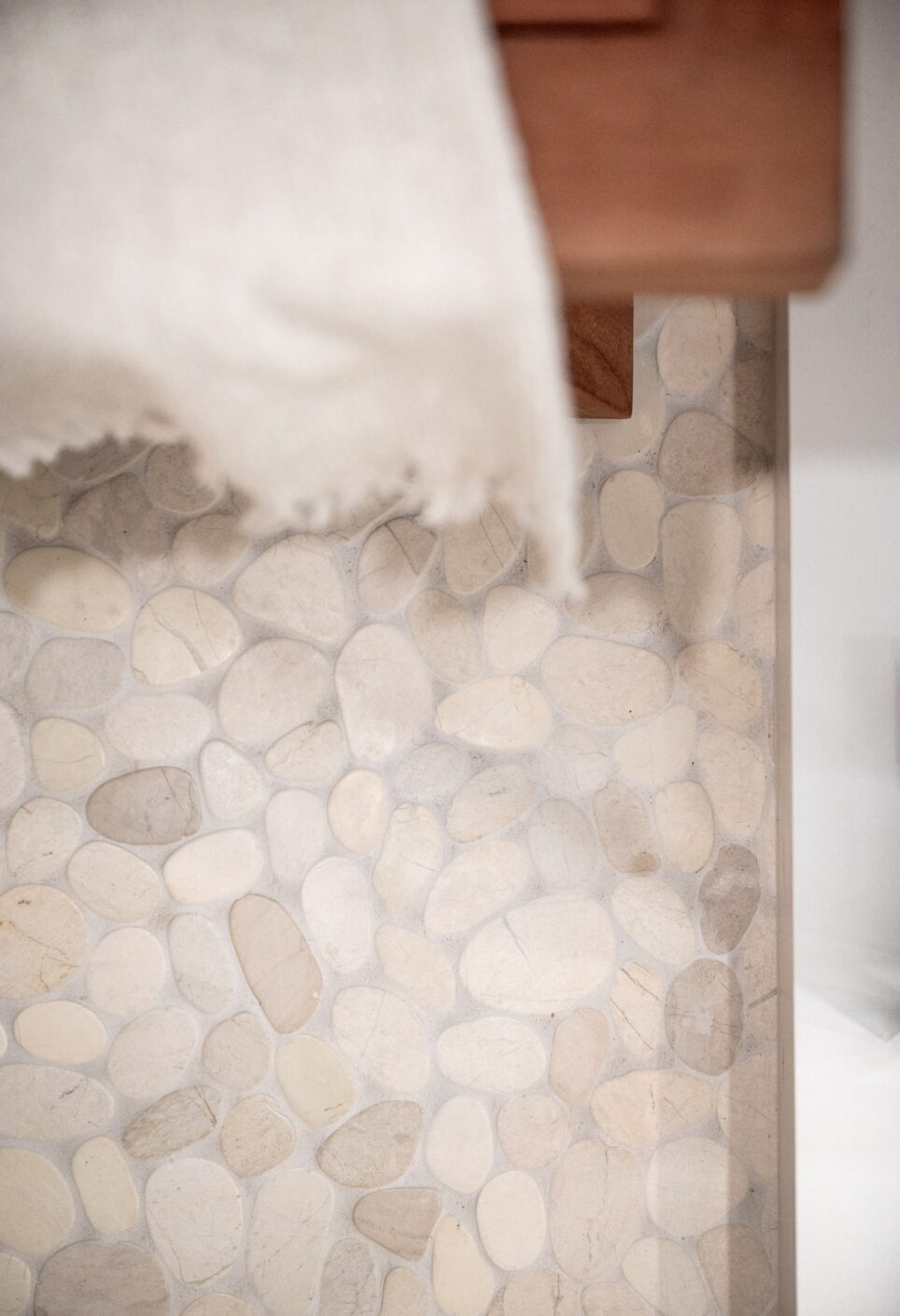 Stone Tile Flooring Shower Design